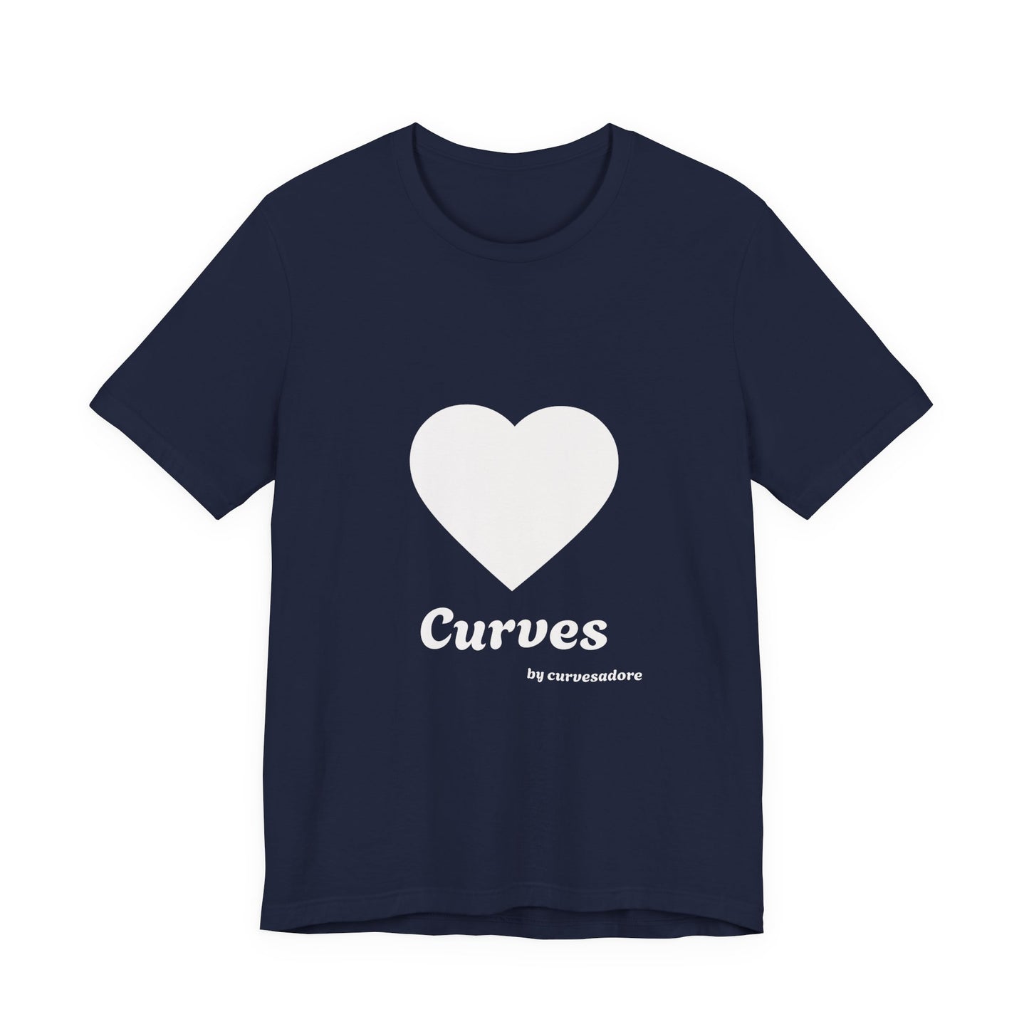 'Love Curves' Tee by Curvesadore (mens/unisex) Very First Release