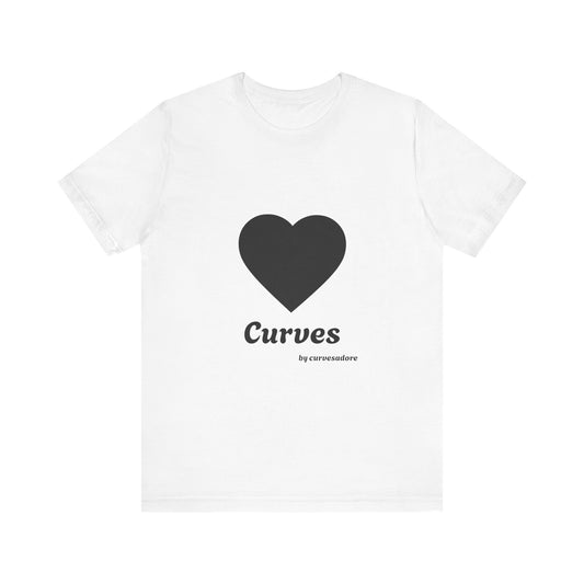'Love Curves' Tee by Curvesadore (mens/unisex) Very First Release