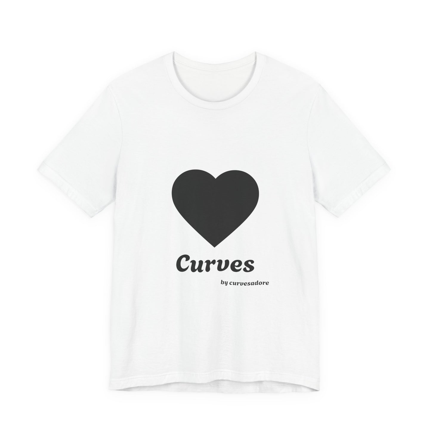 'Love Curves' Tee by Curvesadore (mens/unisex) Very First Release