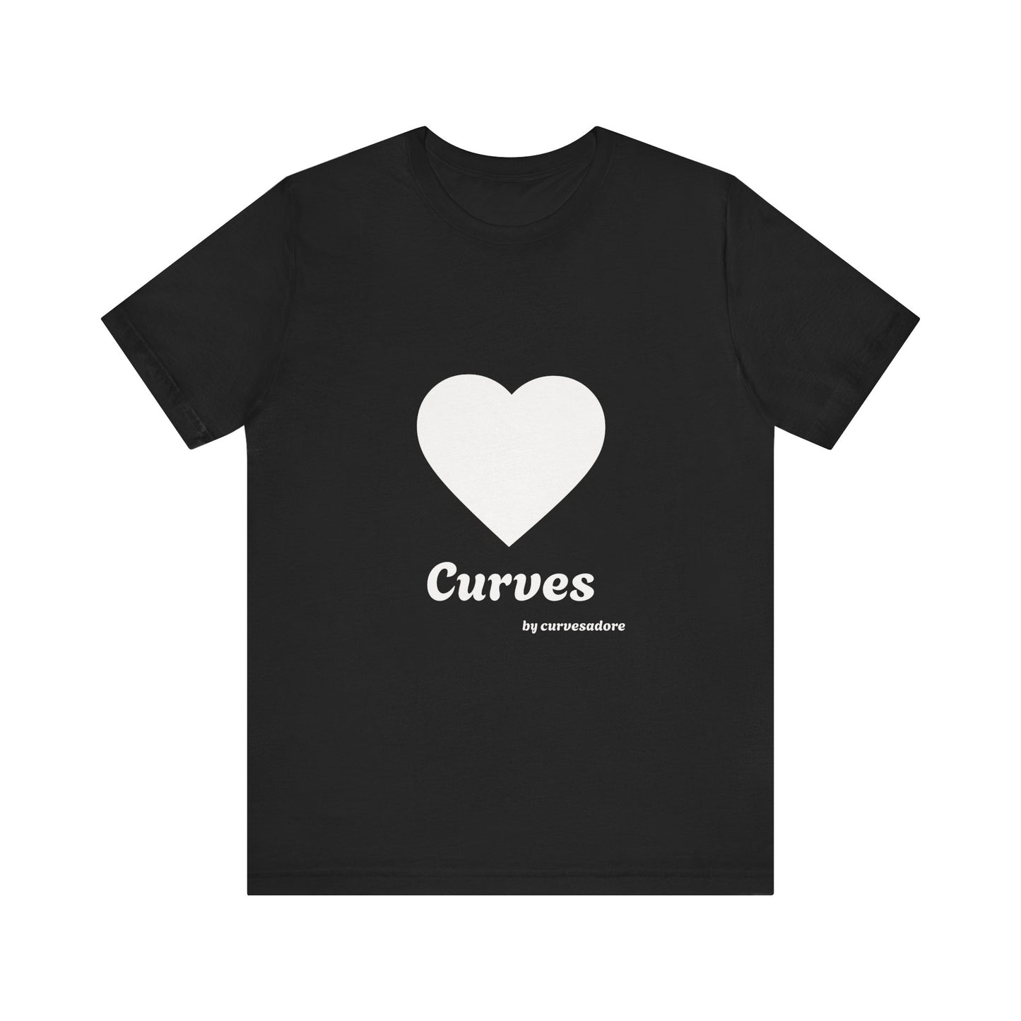 'Love Curves' Tee by Curvesadore (mens/unisex) Very First Release