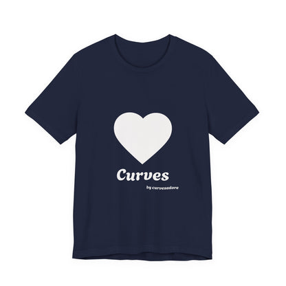 'Love Curves' Tee by Curvesadore (mens/unisex) Very First Release