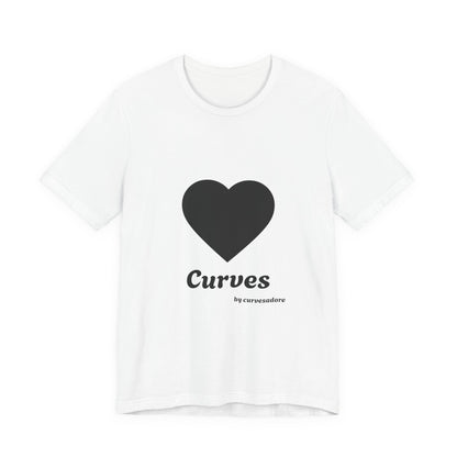 'Love Curves' Tee by Curvesadore (mens/unisex) Very First Release