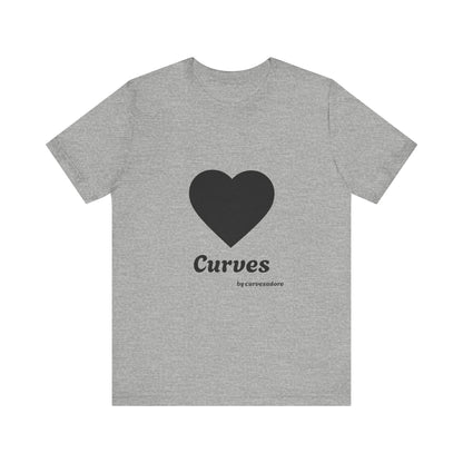 'Love Curves' Tee by Curvesadore (mens/unisex) Very First Release